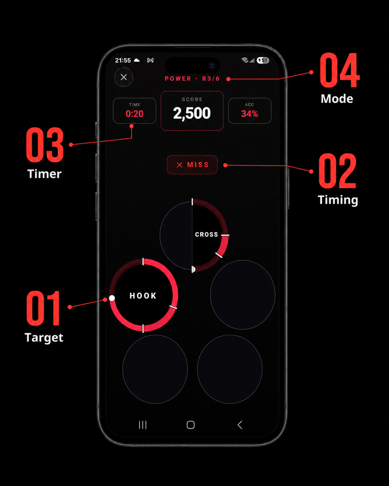 App cue screen